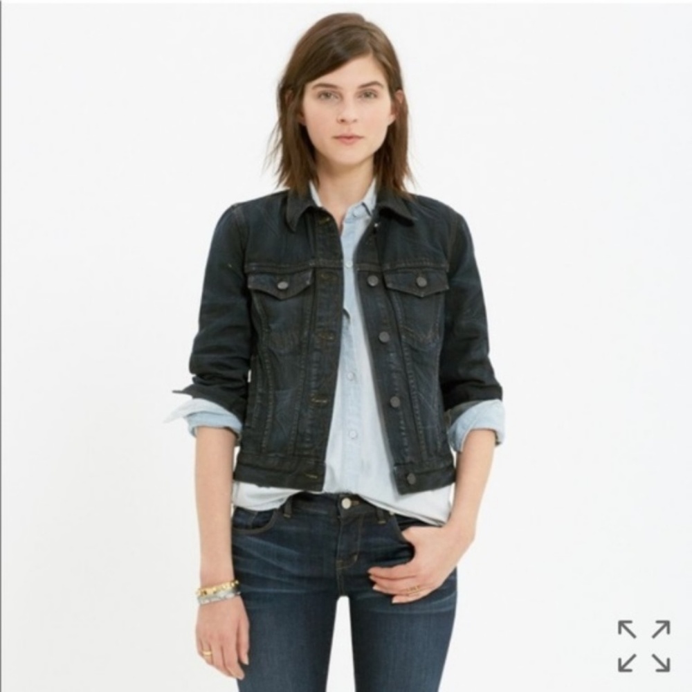 Madewell Jean Jacket in Rebel Wash